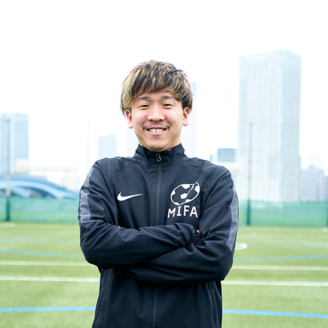 MIFAサッカースクールコーチ 酒井 遼太郎(さかい りょうたろう)